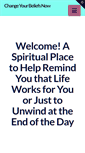 Mobile Screenshot of changeyourbeliefsnow.com